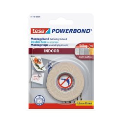 Fita Adesiva Dupla Face 19mmx1,5m Powerbond Interior Tesa 15655740
