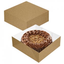 Caixa Cartolina Kraft 27x27x9,5cm 50un 6621088