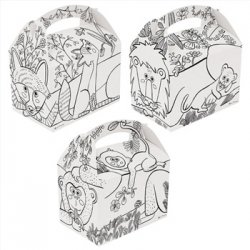 Caixa 17x16x10cm Asa Menu Lunch Box Criança 50un 6621308