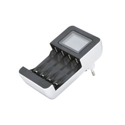 Carregador Pilhas AA e AAA 4 NiMH c/ LCD HAM223552SP