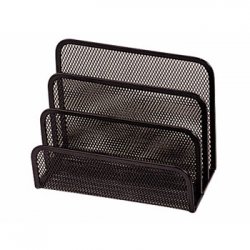 Suporte para Cartas em Rede Metálica Preto SMD514