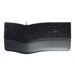 JK-4500ES-2 CHERRY KC 4500 ERGO - Teclado - USB - QWERTY - Espanhol - preto