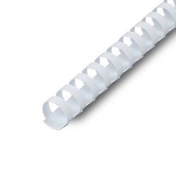 Argolas PVC Encadernar 14mm Branco 110 Folhas 37579 100un 1713002