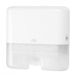 Dispensador Mini Toalhas Mão Zig-Zag TORK H2 Branco 682552100