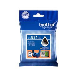 Tinteiro Brother LC521BK Preto 500 Pág. BROLC521BK
