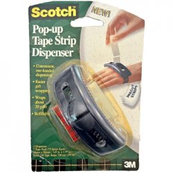 Dispensador 3M 91EP Tiras Adesivas 019x050mm Sortido 150un MMMZ12158