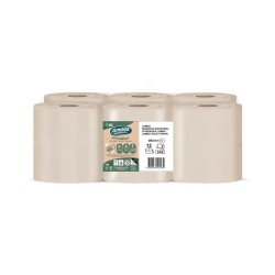 Papel Higiénico (Jumbo) 120mts 2Fls 15g Amoos Naturally 12un 650661261