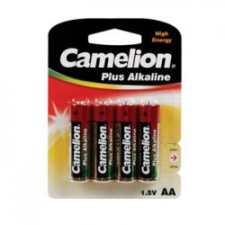 Pilhas AA Alcalinas LR6 1,5V-2600mAh 4un VELLR6C