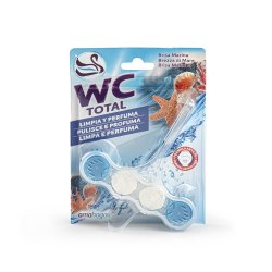 Bloco Sanitário WC Total Brisa Marinha 45g 6861302