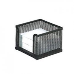 Base Porta Blocos Notas Rede Metálica Preto SMD509