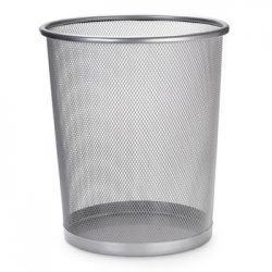 Papeleira 18L 265x285mm Prata SMD511