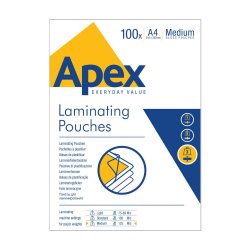 Bolsas de Plastificar A4 216x303mm 125mic 100un 1002004