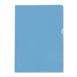 Bolsa Plástico em L A4 120mic Azul 10un 10032711