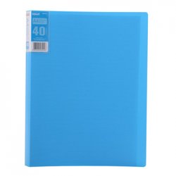 Pasta c/40 Bolsas 80 Páginas Catálogo Eagle Azul 100EA9004AK/22