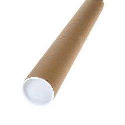 Tubo Porta Desenhos Cartão 75cm Diâmetro 10cm 1411008