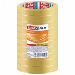 Fita Adesiva 15mmx66m Transparente Tesa 10 Rolos 15657388