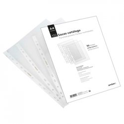 Bolsas Catálogo A4 030mic Ambar 100un 1001013