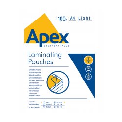 Bolsas de Plastificar A4 216x303mm 75mic 100un 1002000