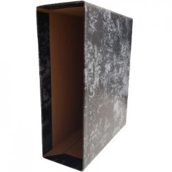 Caixa Arq. A5 (Alto) L/80mm 250x220 Marmoreado Preto 170130-O/A