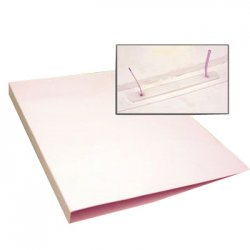 Dossier Cartolina Alto Brilho 310x230x20mm c/Ferragem Branco 1701301