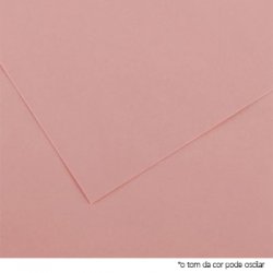 Cartolina 50x65cm Rosa 185g 1 Folha Canson 17240225