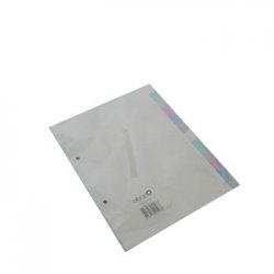 Separadores A5 Cartolina 12un (5 Cores) 172Z26133