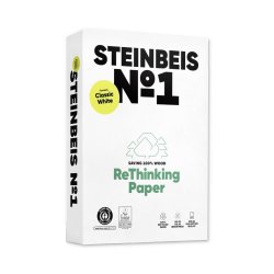 Papel 080gr Fotocopia A4 Reciclado Steinbeis 1x500Fls 1801058/UN