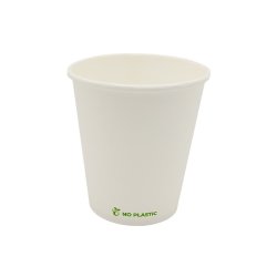 Copos 210ml Papel 7oz Plastic Free Branco 50un 6611084