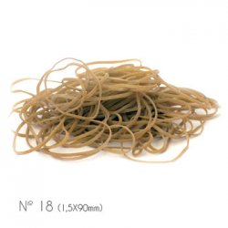 Elásticos 01,5x90mm Nº18 Nº09 1Kg 1371007
