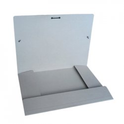 Pasta Cartolina A4 350gr Abas/Elásticos Azul Fog 1921039