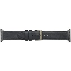 AW44BLSG1033 dbramante1928 Copenhagen - Bracelete de relógio para relógio inteligente - cinzento/preto espaço - para Apple Watc