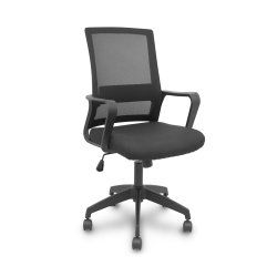 Cadeira Operativa Giratória com Braços Ergo535 Preto 5653040