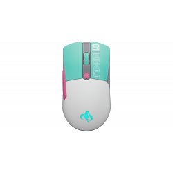 90MP0420-BMUA00 ASUS TUF Gaming Mini - Hatsune Miku Edition - rato - óptico - 6 botões - com cabo, sem fios - USB, 2.4 GHz, Blu