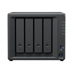 DS423+ Synology Disk Station DS423+ - Servidor NAS - 4 baias - SATA 6Gb/s - RAID (expansão de disco rígido) 0, 1, 5, 6, 10, JBO