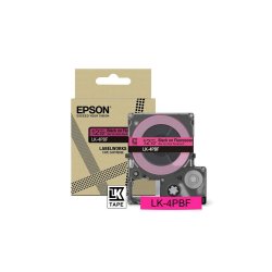 C53S672100 Epson LabelWorks LK-4PBF - Preto sobre fluorescente - Rolo (1,2 cm x 5 m) 1 cassete(s) caixa pendurada - cartucho de