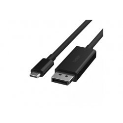 AVC014BT2MBK Belkin CONNECT - Cabo adaptador - USB-C (M) para DisplayPort (M) - DisplayPort 1.4 - 2 m - suporte de 4K, suporte 