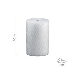 Plástico Proteção com Bolhas de Ar 40cmx40m Rolo 1531607