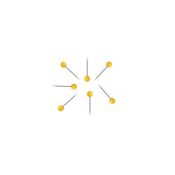 Sinalizadores Redondos Amarelos 50un 154Z10306