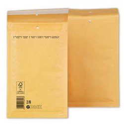Envelope Almofadado 120x215mm Kraft 75g Nº00 2/B 1un 16122830002