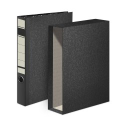 Pasta Arquivo+Cx Fixa L40 310x290 Marmor Preto 1un 1701027