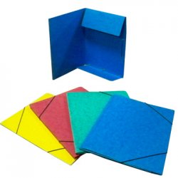 Pasta Cartão Hidraulico A4 Abas/Elásticos Roma19 Verde 1761902