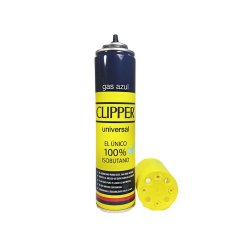 Gás Recarga Isqueiros Clipper Válvula Metal 300ml 7541103