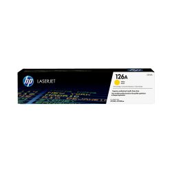 Toner HP 126A Amarelo CE312A 1000 Pág. HPCE312A