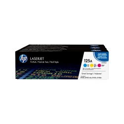 Pack Toners HP 125A 3 Cores CF373AM 1400 Pág. HPCF373AM