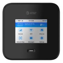MR7450-100EUS NETGEAR Nighthawk M7 Pro - Hotspot móvel - 5G - 6 Gbps - Wi-Fi 5, Wi-Fi 6, Wi-Fi 7, 2.5GbE, 1GbE