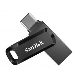 SDDDC3-128G-G46 SanDisk Ultra Dual Drive Go - Drive flash USB - 128 GB - USB 3.2 Gen 1 / USB-C - preto