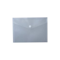 Bolsa Envelope A5 Fecho Velcro Plástico Transparente Mate 1003871