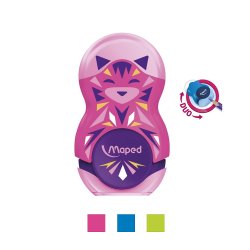 Afia Lápis 1 Boca c/Depósito+Borracha Maped Mini Loopy 1un 11049113