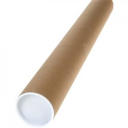 Tubo Porta Desenhos Cartão 64cm Diâmetro 5cm 1411017