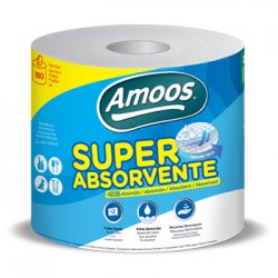 Rolo Multiusos 045mx20,7cm 2Fls 36g Amoos Super Absorvente 1 6531059